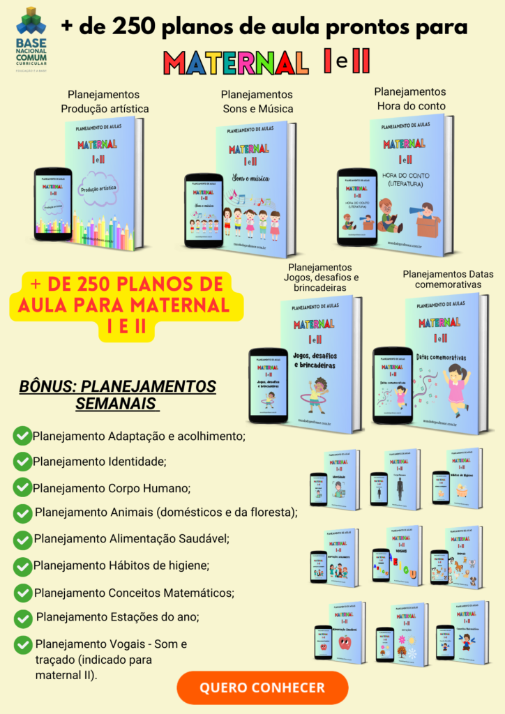 Planos de aula para maternal