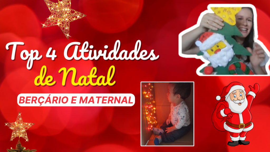 Atividades de Natal para berçário e maternal