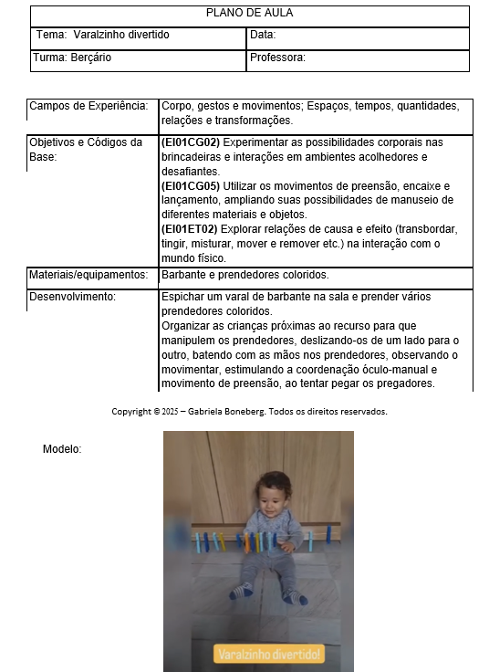 varal prendedor